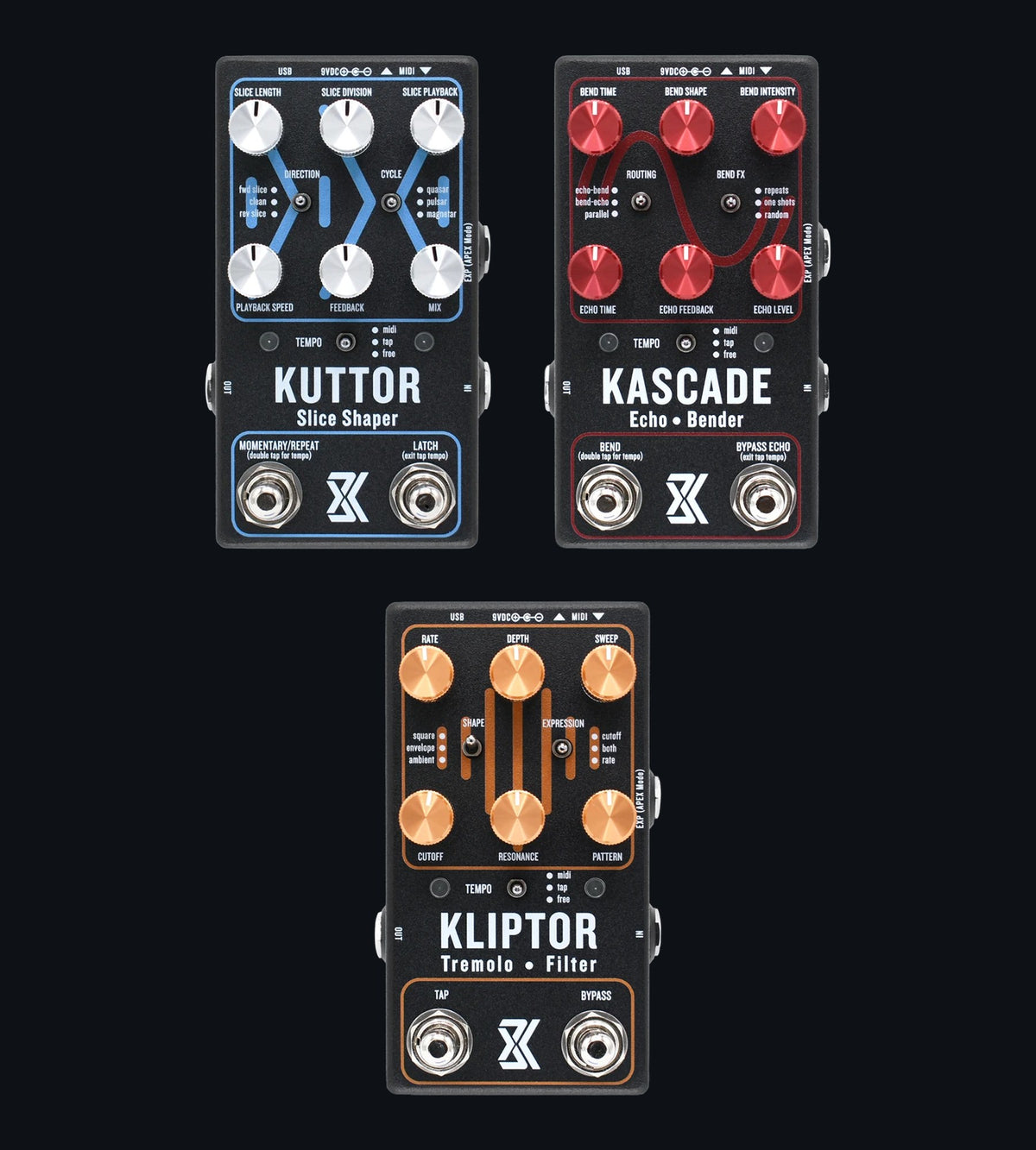Mad Science bundle: Kuttor, Kascade and Kliptor