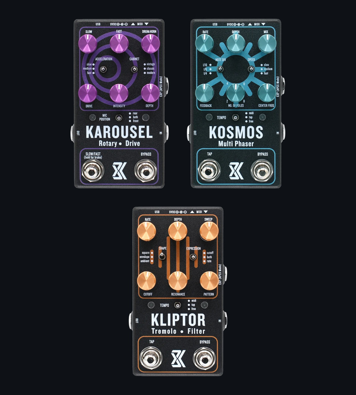 Metamorphoses bundle: Karousel, Kosmos and Kliptor